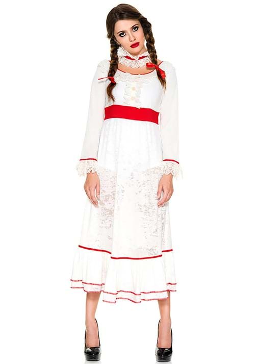Womens Posessed Doll Costume