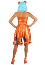 Womens Orange Iridescent Octopus Costume Alt 1