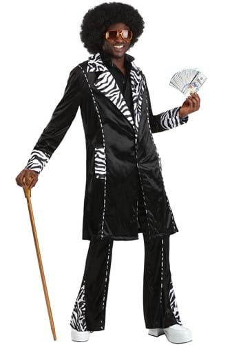 Mens Deluxe Mac Daddy Pimp Costume