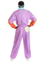 Mens 80s Purple Tracksuit Costume Alt 2