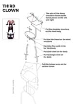 Acrobatic Animatronic Scary Clowns Decoration Alt 13