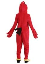 Kid's Red Angry Birds Costume Jumpsuit Alt 1