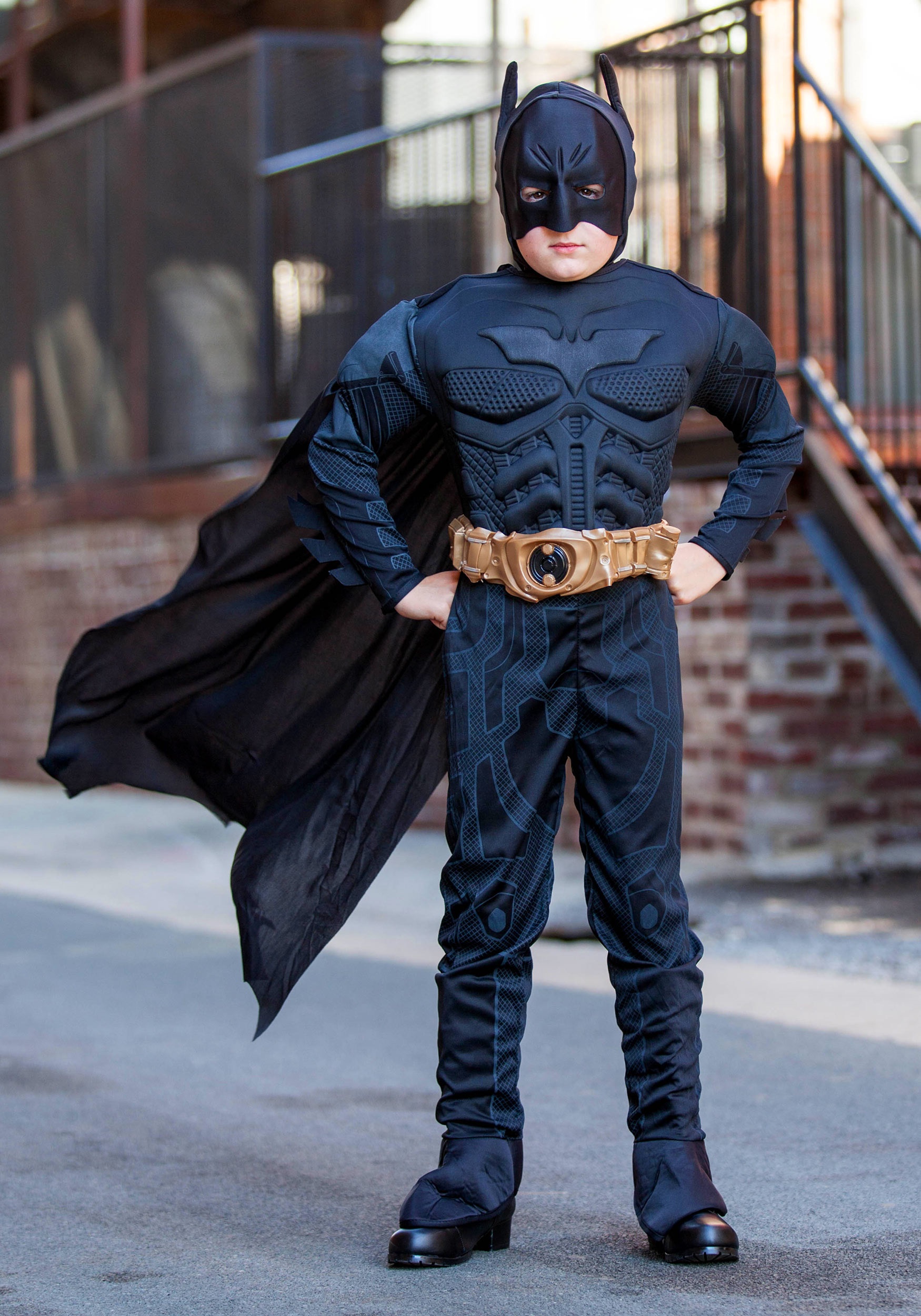 Kids Deluxe Dark Knight Batman Costume