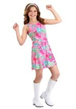 Girls Mod Groovy GoGo Cutie Costume Dress Alt 1