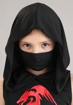 Kids Muscle Black Ninja Costume Alt 3