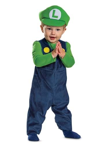 Super Mario Bros Infant Posh Luigi Costume