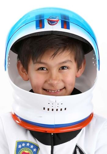 Blue Astronaut Costume Helmet