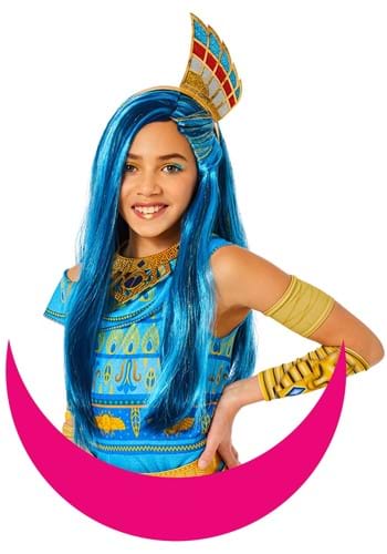 Monster High Girls Cleo De Nile Costume Wig