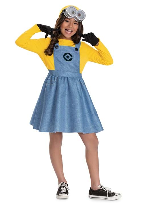 Despicable Me Girl s Minion Costume Dress Movie Costumes despicable-me-girl-s-minion-costume-dress-movie-costumes
