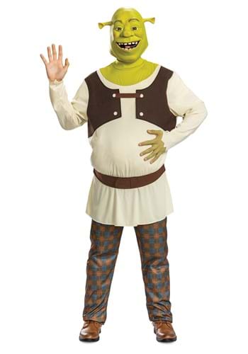 Mens Plus Size Shrek Costume