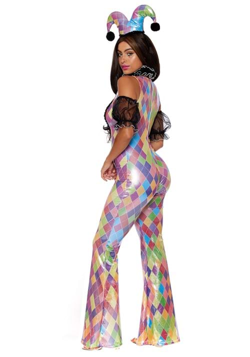 Sexy Stylish Dark Jester Women's Costume | Jester Costumes