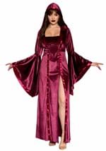 Womens Velvet Hooded Renaissance Maiden
