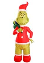 Grinch Santa Inflatable Decor - large Alt 4