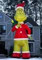 Inflatable Colossal Santa Grinch Decoration