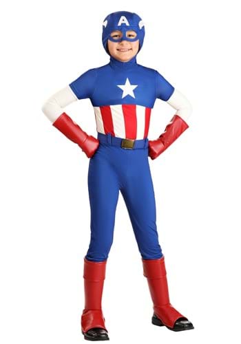 Boys Captain America Premium Costume