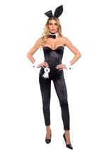 Womens Black Playboy Bunny Classic Playmate Costum