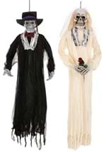 6FT Bride Groom Halloween Skeleton Decoration Set Alt 3