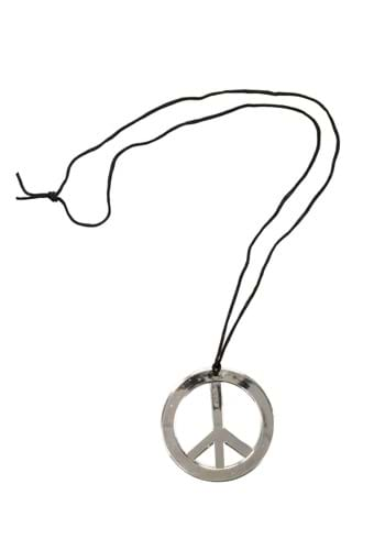 1960s Peace Necklace Costume Accessory