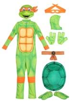 Kid's Deluxe TMNT Michelangelo Costume Alt 2