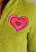 Women's Dr. Seuss Grinch Costume Romper Alt 1