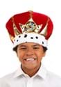 Kids Royal Red King Costume Hat