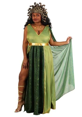 Plus Size Goddess Medusa Costume
