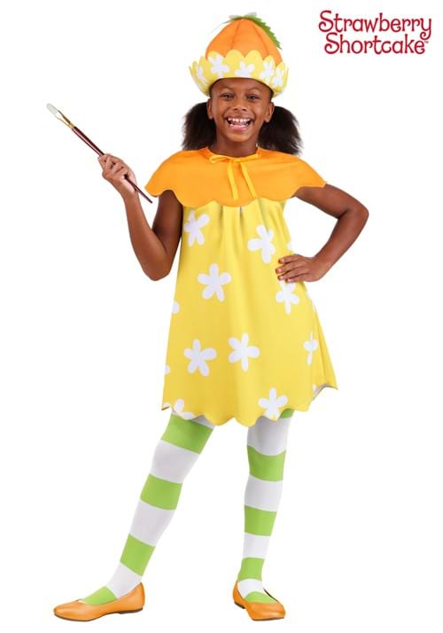 Kids Orange Blossom Strawberry Shortcake Costume