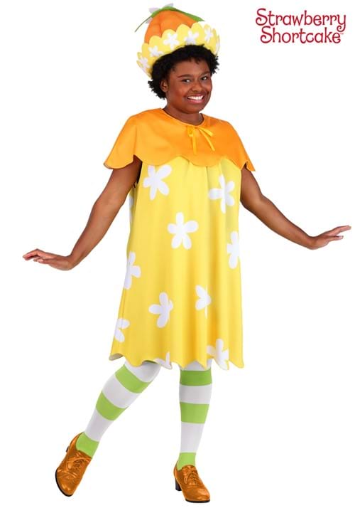 Plus Size Orange Blossom Strawberry Shortcake Costume