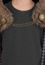 Black Faux Fur Collar Kids Viking Costume Cape Alt 5
