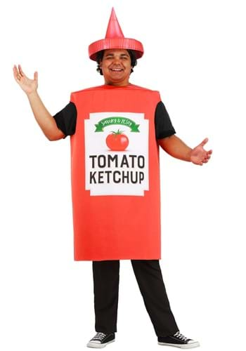 Plus Size Adult Ketchup Costume