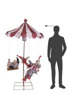 6FT Clown Go Round Animated Decoration Alt 7
