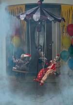 6FT Clown Go Round Animated Decoration Alt 1
