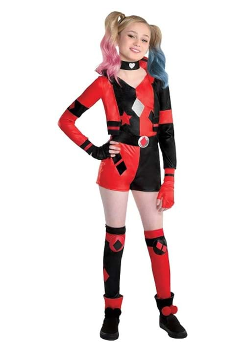 Harley Quinn Halloween Costume for Girls