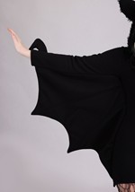 Womens Cozy Fleece Bat Zip Up Costume Dress Alt 7