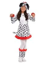 Girls Dotted Dalmatian Doggy Costume Dress