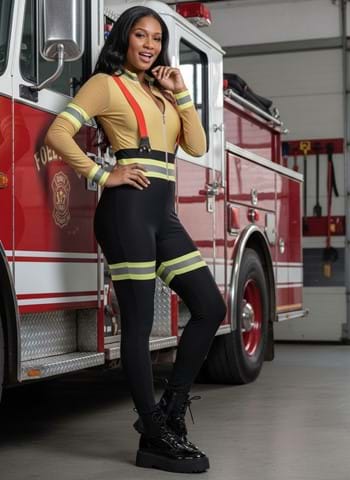 Womens Classic Firefighter Costume UPD Main