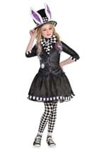 Girls Dark Mad Hatter Costume Dress