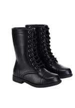 Kids Combat Military Boots Alt 2
