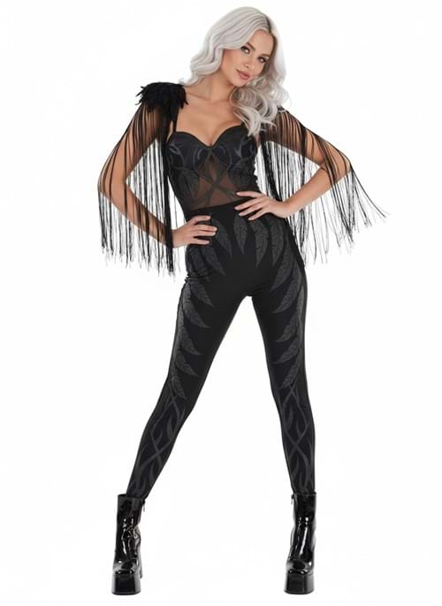 Womens Deluxe Dark Angel Costume UPD