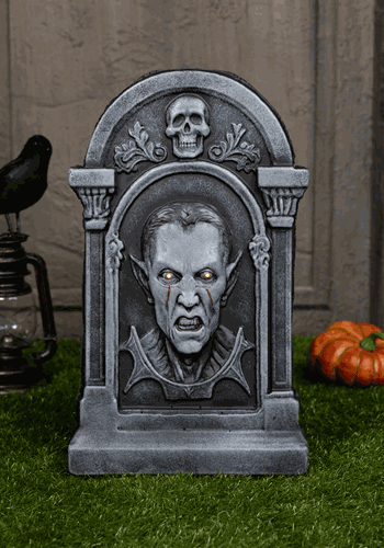 21 Inch Light Up Tombstone Decoration