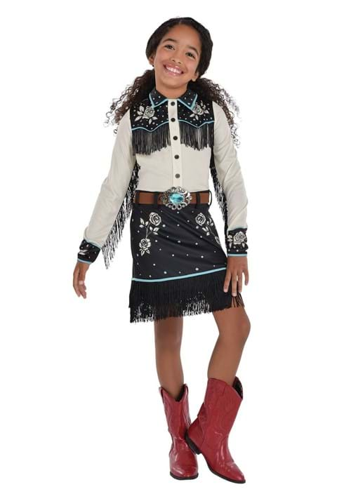 Girls Western Cowgirl Costume