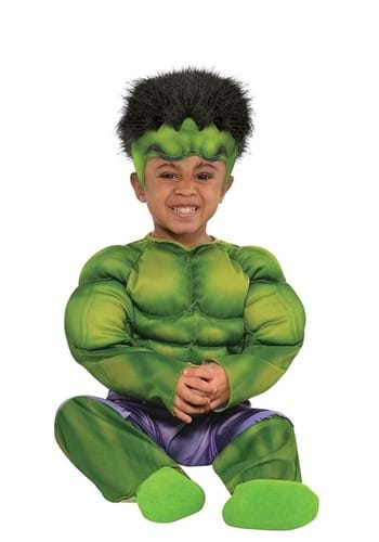 Infant Marvel Green Hulk Costume