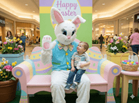 Adult Seasonal Easter Bunny Costume