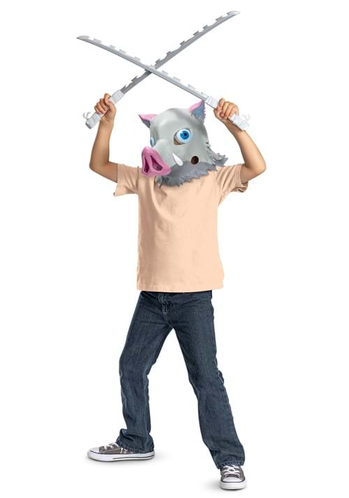 Kid's Demon Slayer Inosuke Costume Boar Mask | Anime Accessories