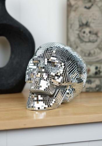 6 Inch Disco Skull Decoration