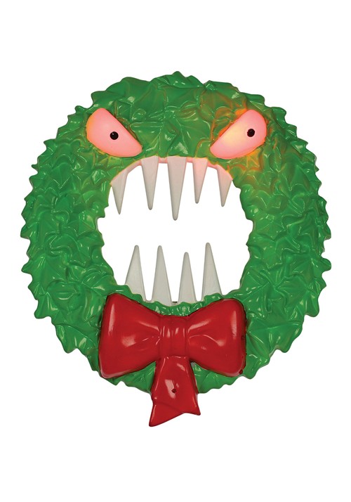Nightmare Before Christmas Light Sound Wreath Decoration