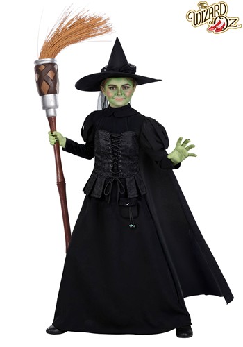 Kids Premium Wizard of Oz Wicked Witch Costume