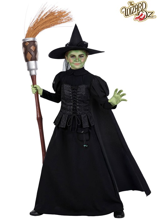 Kids Premium Wizard of Oz Wicked Witch Costume