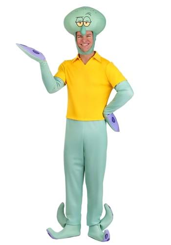 Mens Deluxe Squidward Costume