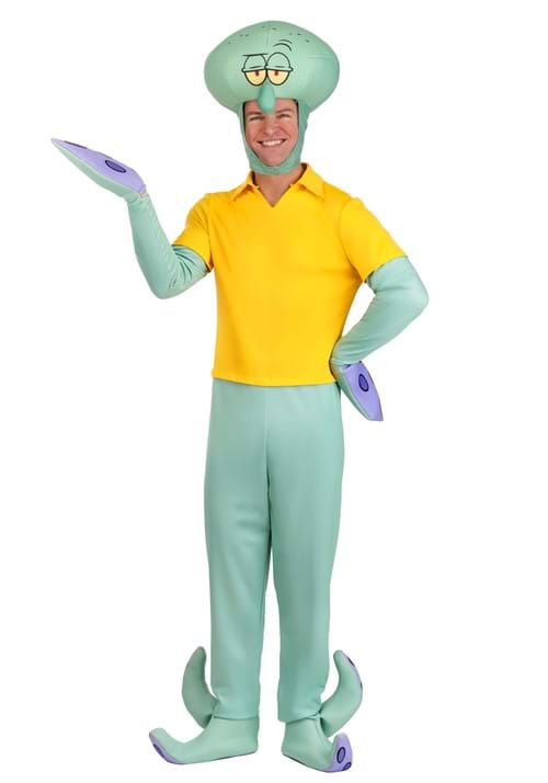 Mens Deluxe Squidward Costume